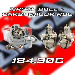 AIRSAL 80cc + CARBURADOR 21-30