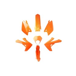 Kit de plásticos/carenado TNT Rieju Mrt 2009 al 2018 Naranjas