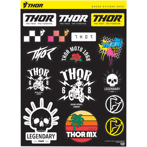Kit de pegatinas Thor S20 Race 9x13