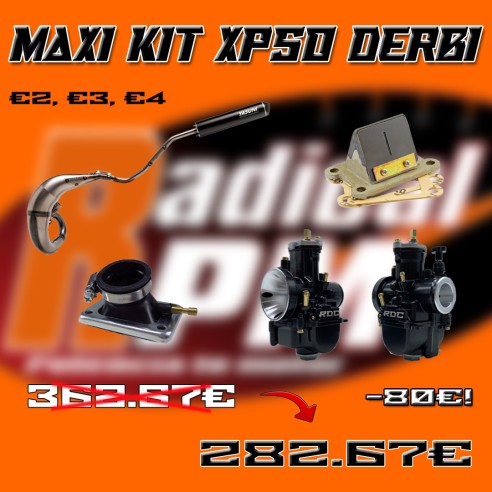 MAXI KIT XP50 DERBI EURO 2, EURO 3, EURO 4