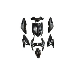 Kit de plásticos NEW DESIGN Black Yamaha Aerox (1997 - 2012)