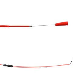Cable acelerador con funda rojo Derbi Senda / Aprilia SX,...