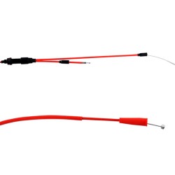 Cable de acelerador con funda roja Doppler Sherco SE-R /...