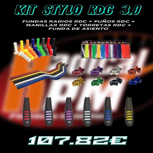 Kit Stylo RDC + Funda de asiento Derbi Senda DRD Racing / DRD X-Treme
