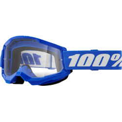 Gafas 100% Strata 2 Azul / Cristal Transparente