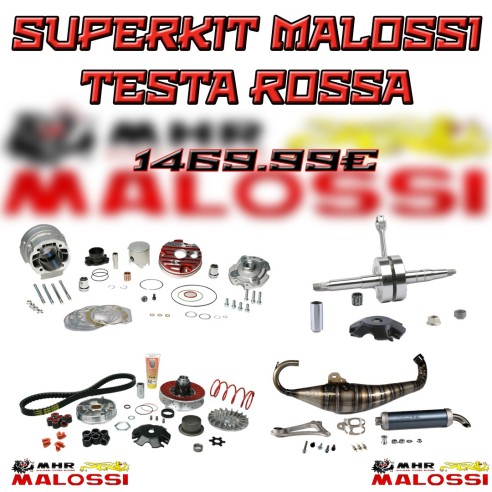 Superkit Malossi Testa Rossa 94cc MHR Minarelli Horizontal