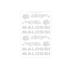 Malossi Sticker Sheet Chrome