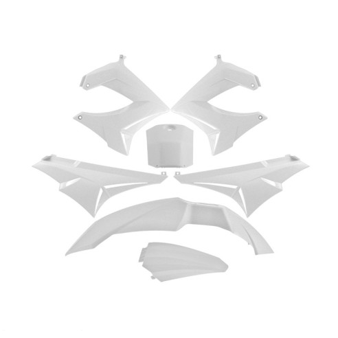 Plastic kit / fairing TNT Derbi Senda Xtreme - XRace 03-10 White